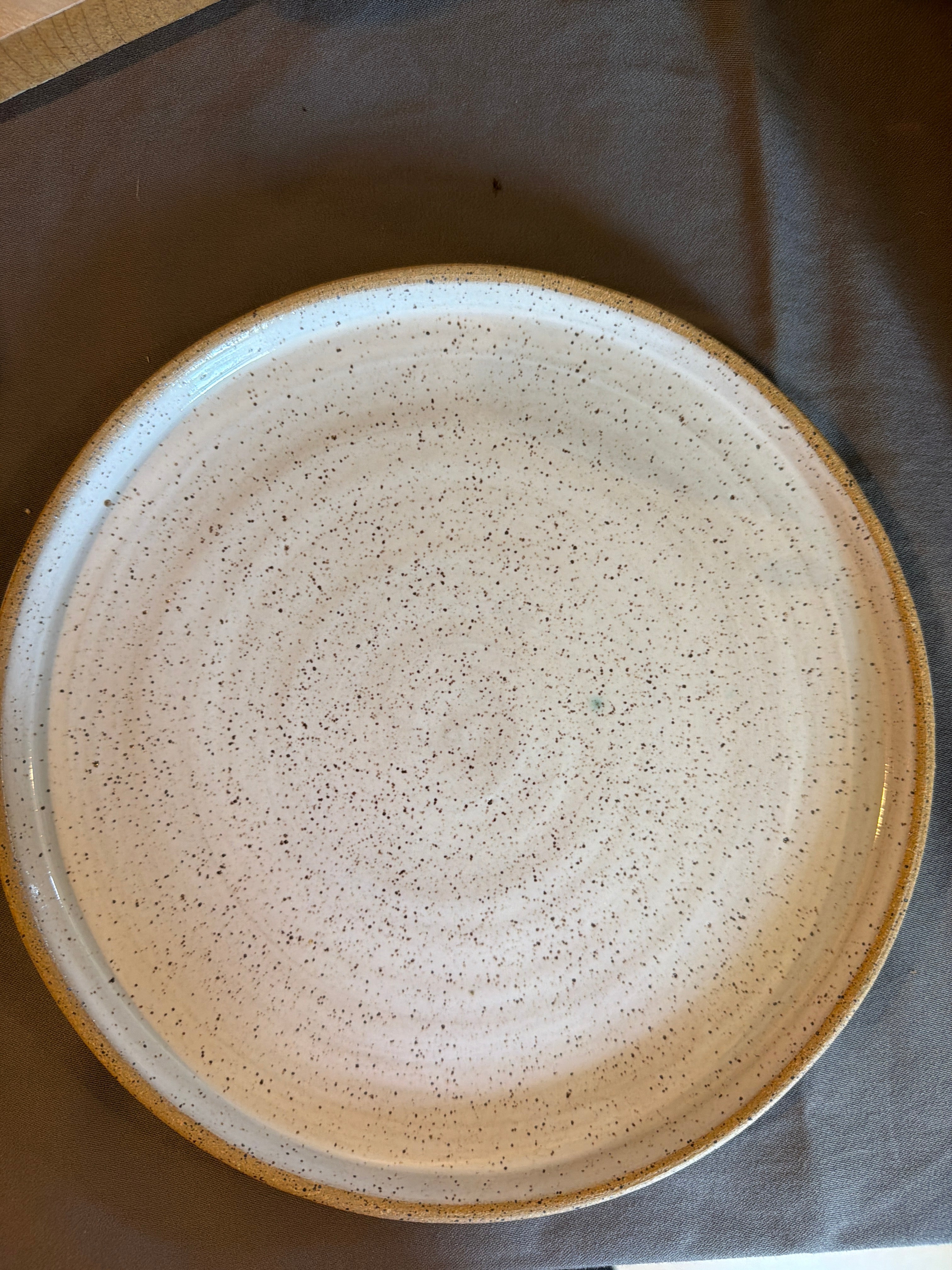 Large Speckled Plate