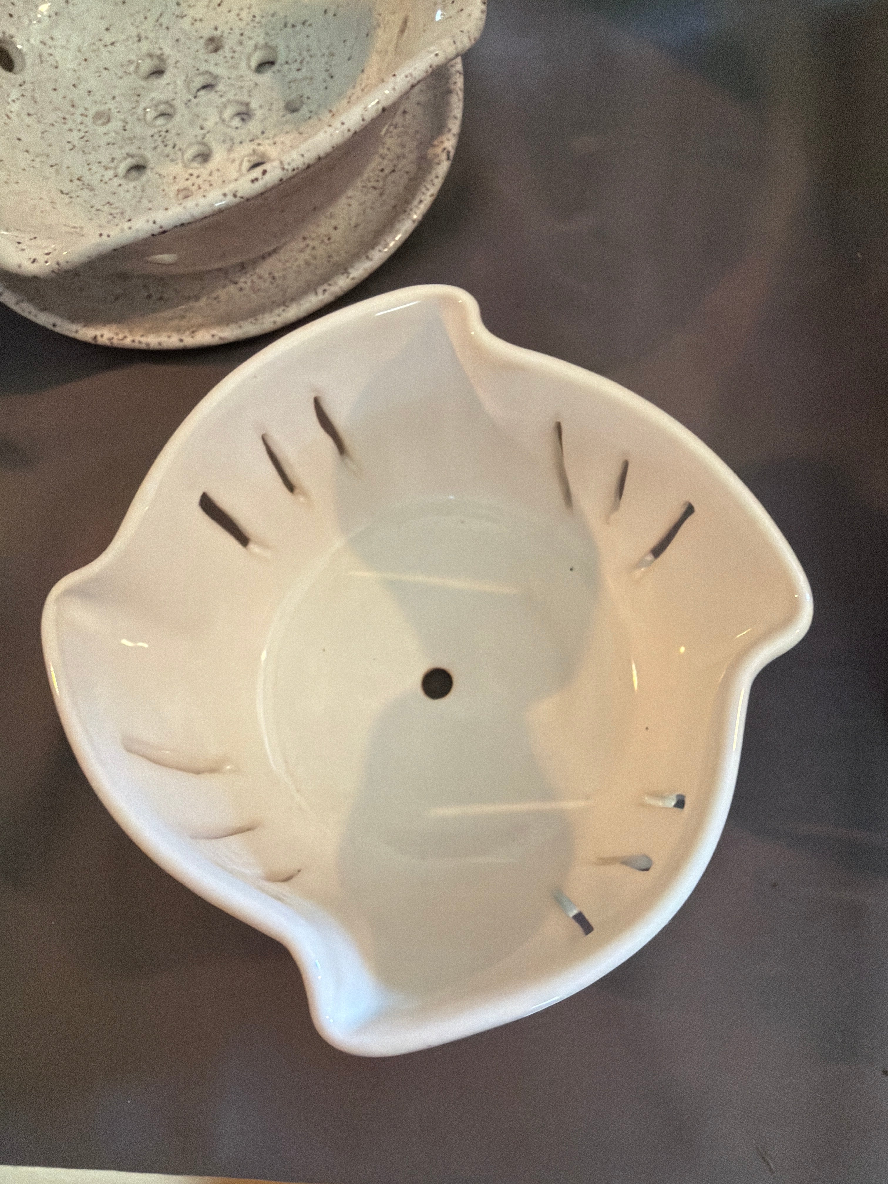 White Strainer Bowl