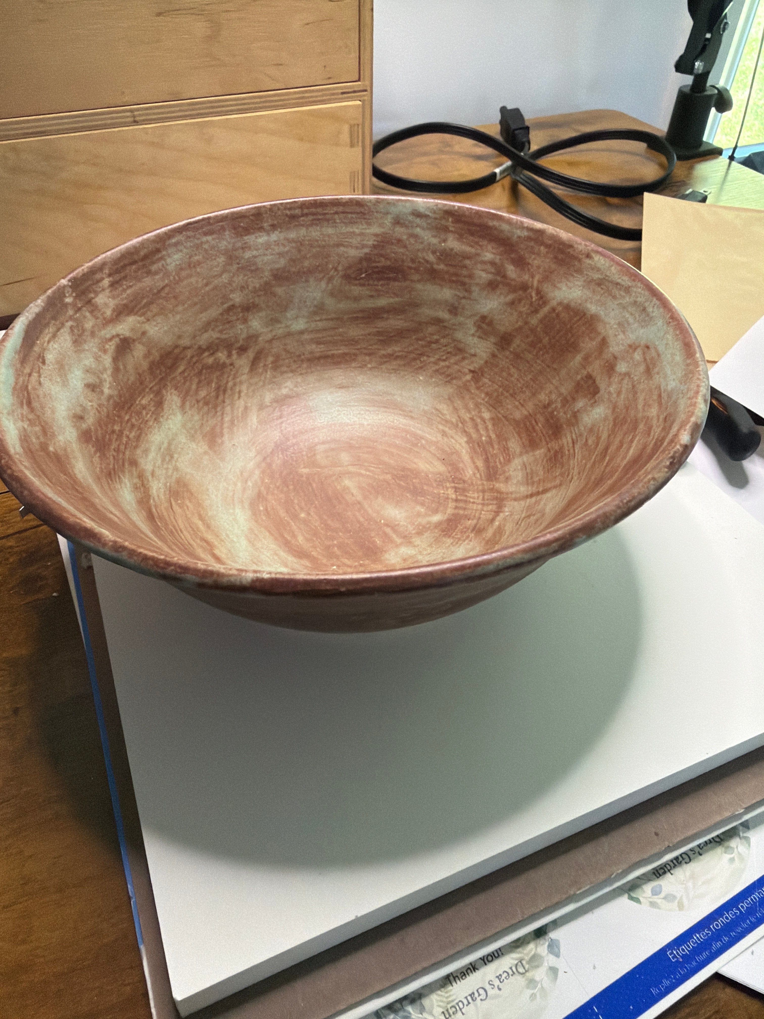 Hell Mountain Pottery Burnt Umber Bowl