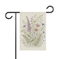 Wildflower Garden Flag — Botanical House Banner for Porch & Yard