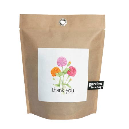 🌸 Thank You Zinnia Grow Kit (Dwarf Zinnias)