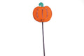 Pumpkin Plant Stake fall décor Halloween garden Thanksgiving
