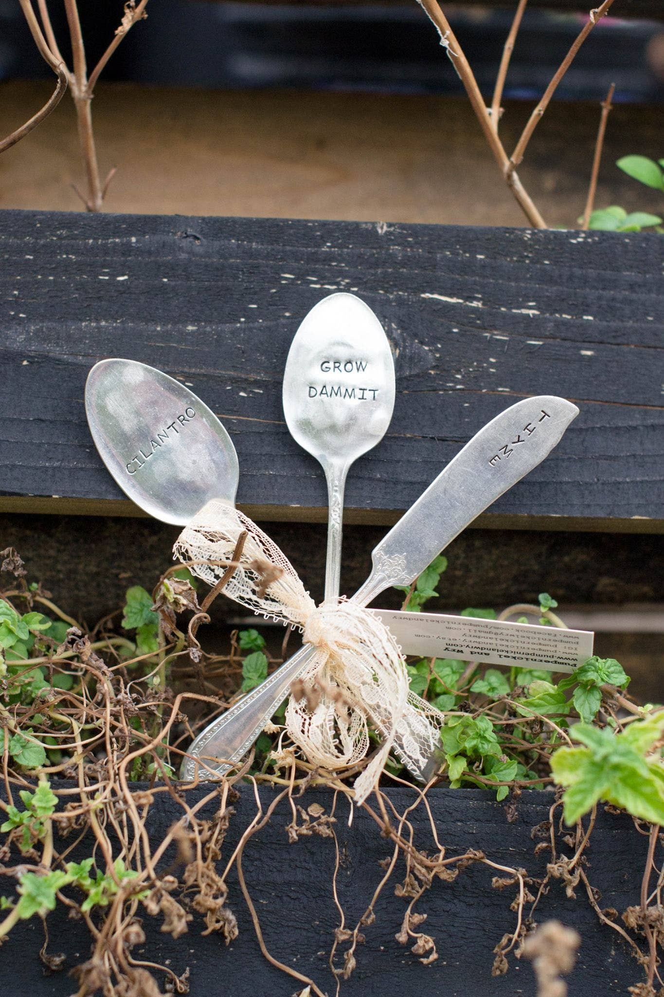 Sarcastic Garden Markers