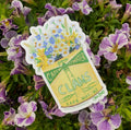 Cape May New Jersey Clams in a Tin Can Sticker