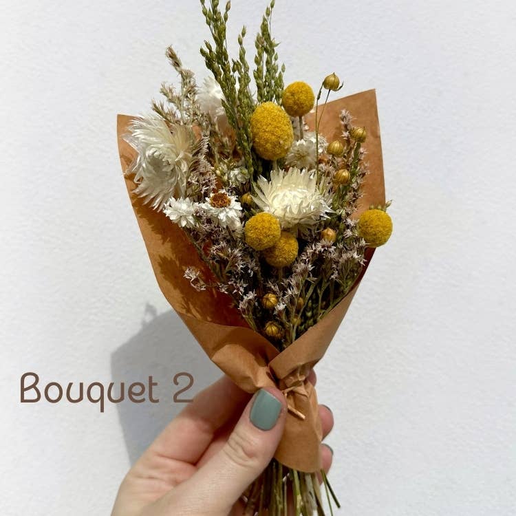 DIY Dried Floral Bouquet Kit Flower Arrangement for Bud Vase