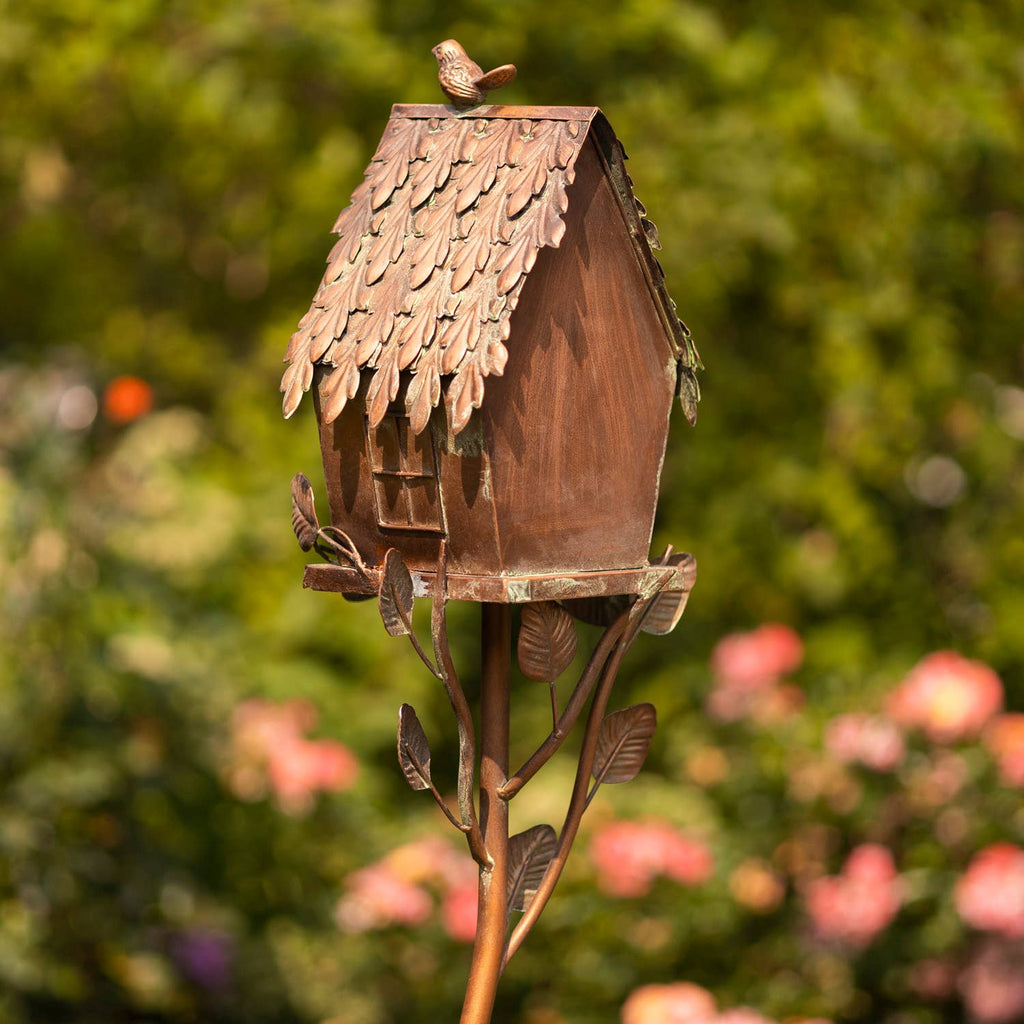 Tall Country Style Birdhouse Stakes- 4 Options