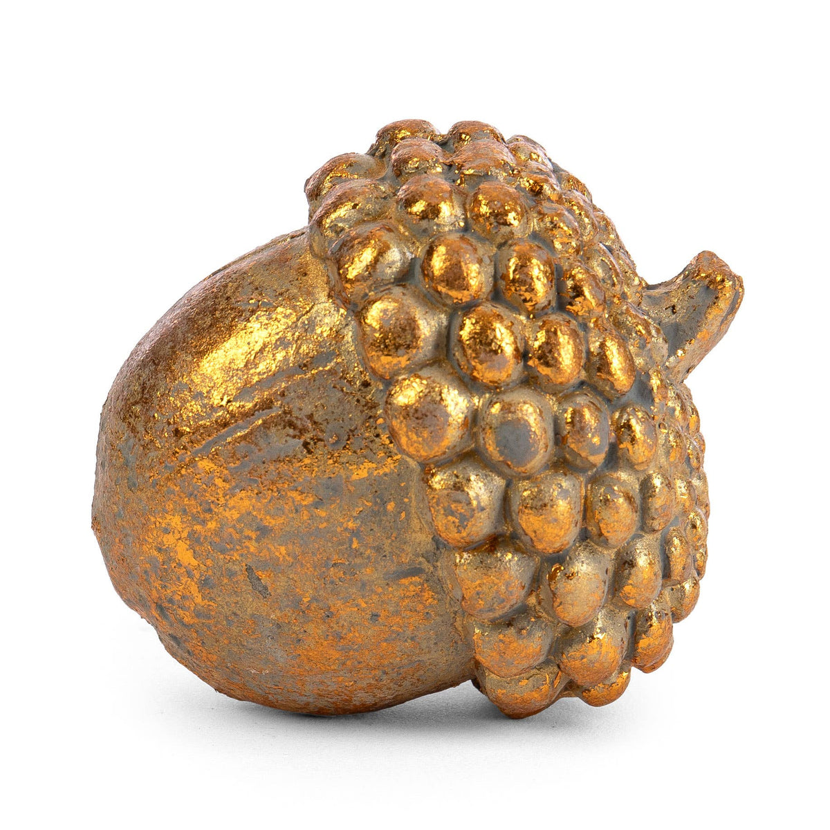 Gold Cement Acorn Fall / Holiday Decor