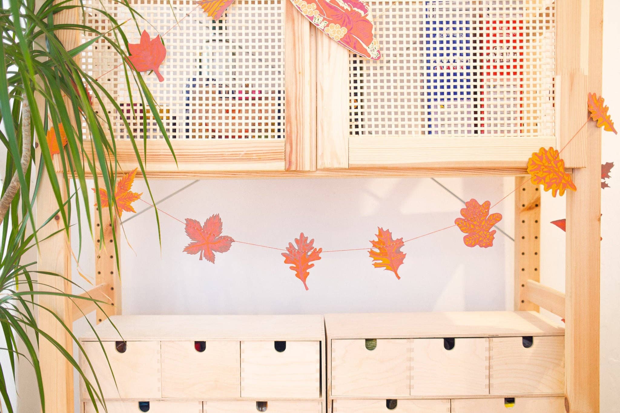 AUTUMN LEAVES SEWN GARLAND