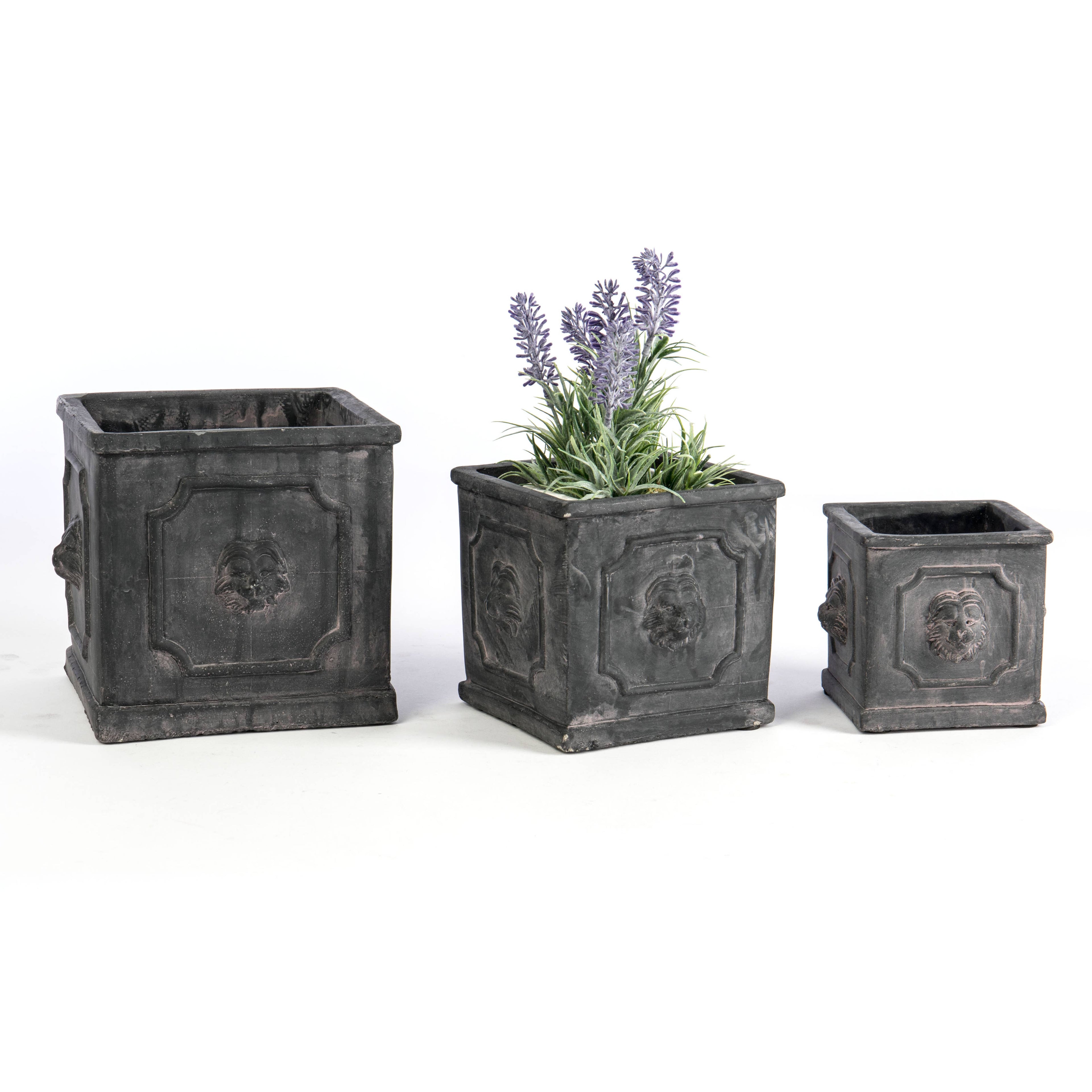 Square Cement Planter