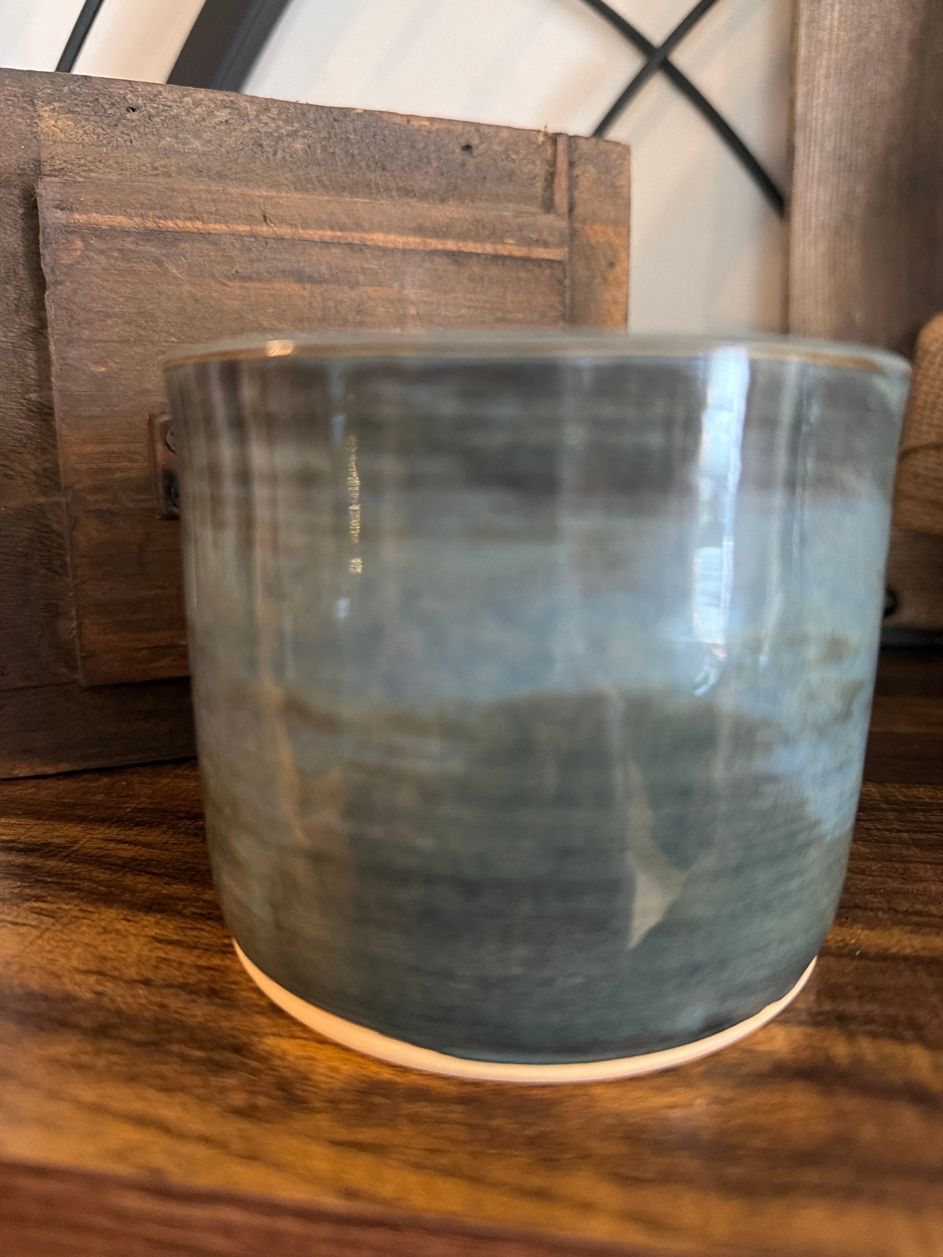Small blue bowl