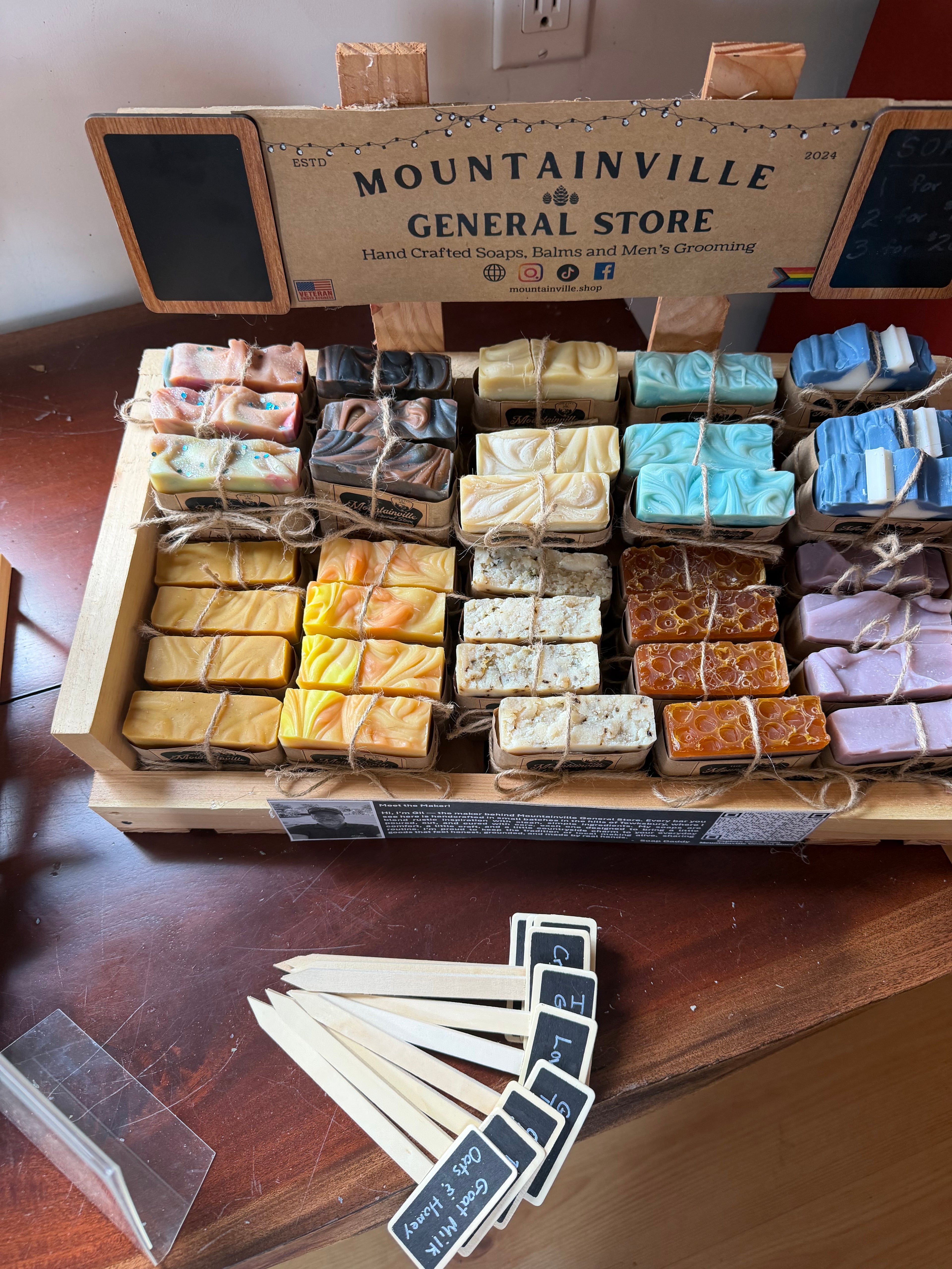 Artisan Soap from Mountainville General Store