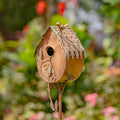 Tall Country Style Birdhouse Stakes- 4 Options