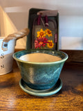 Green flower pot
