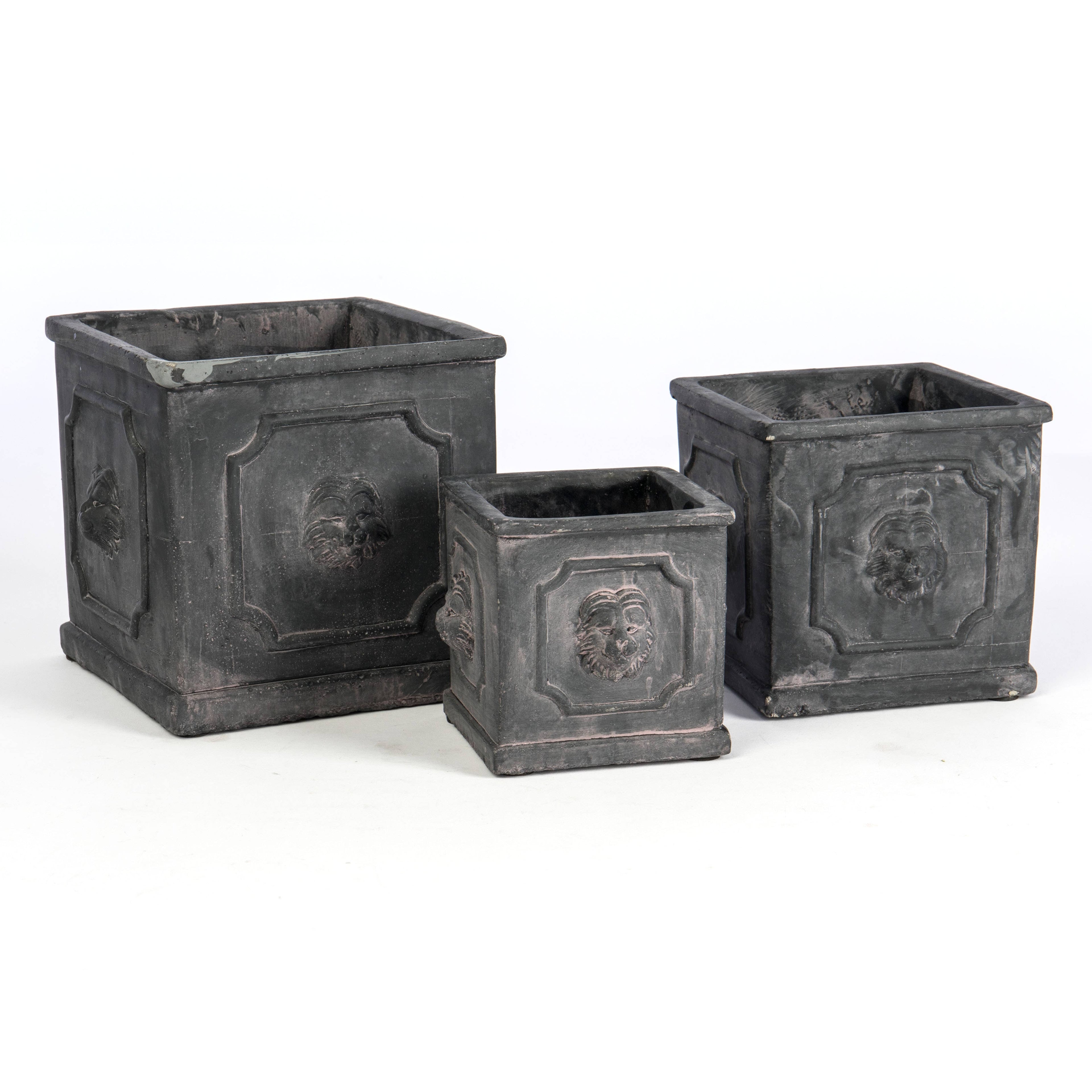 Square Cement Planter
