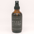 Sea Salt + Citrus - 4 oz Amber Glass Room + Linen Spray