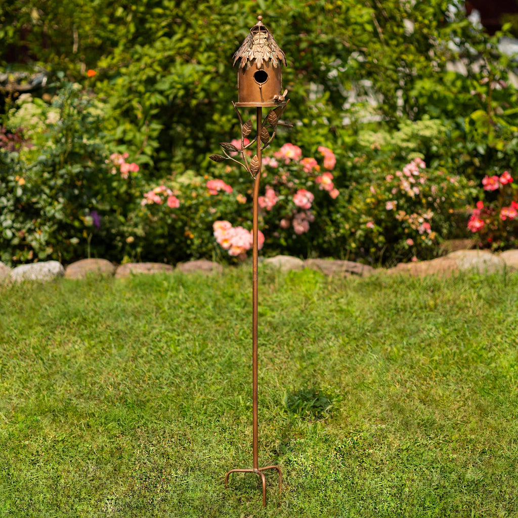 Tall Country Style Birdhouse Stakes- 4 Options