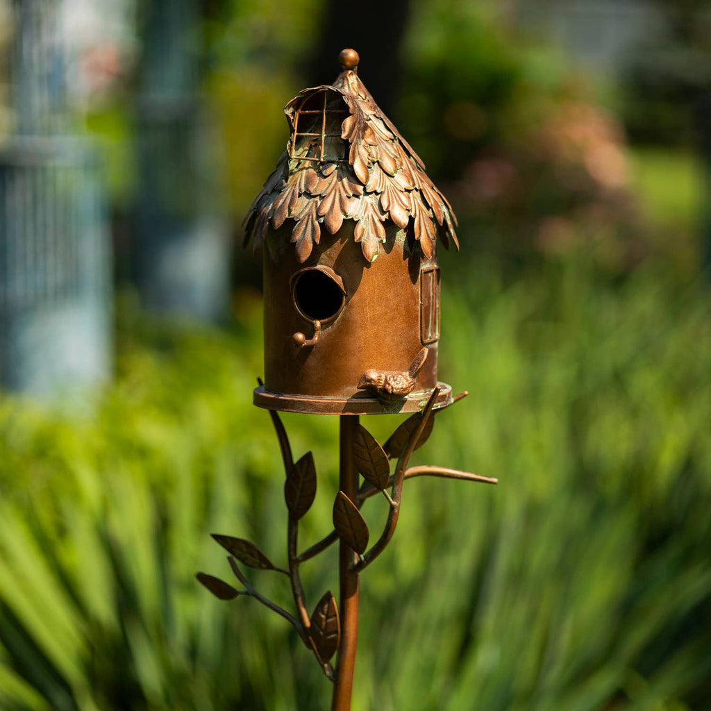 Tall Country Style Birdhouse Stakes- 4 Options