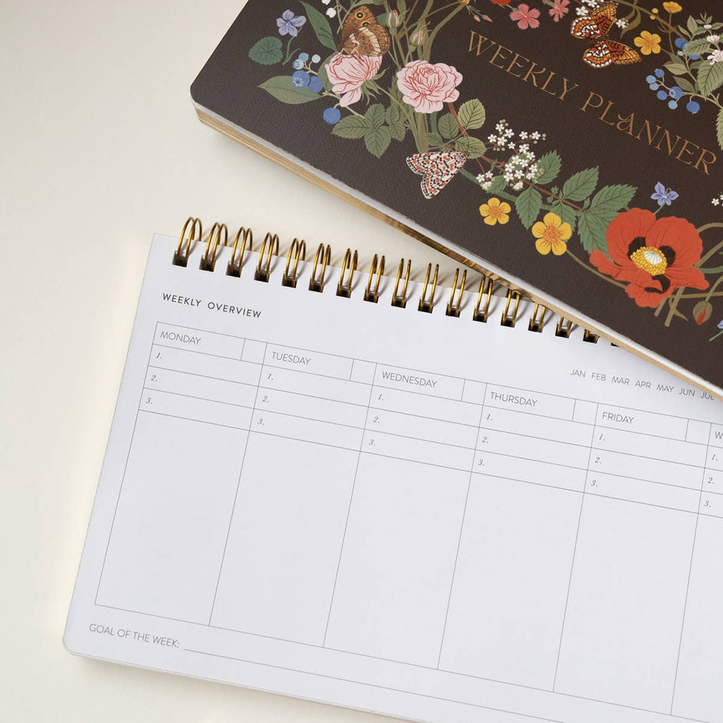 WILD FLOWERS | UNDATED WEEKLY PLANNER
