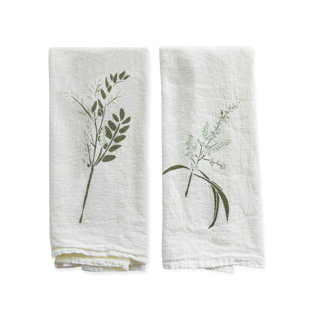 Herbal Tea Garden Napkins / Set of 4