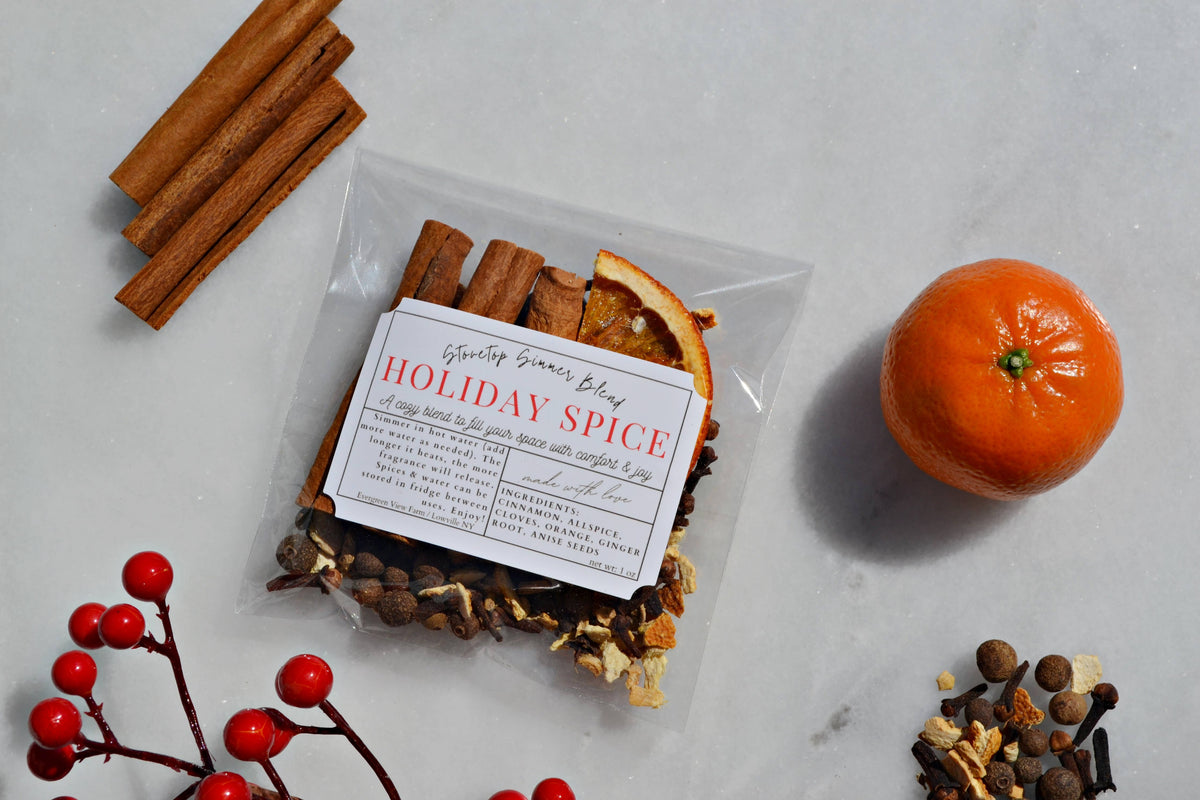 Simmer Stovetop Potpourri Holiday Spice Fall Christmas Blend