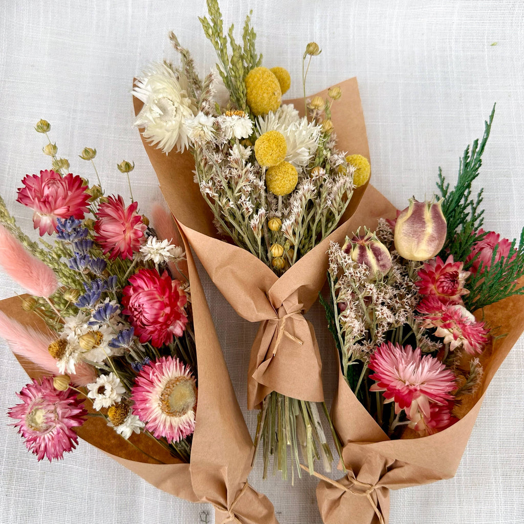DIY Dried Floral Bouquet Kit Flower Arrangement for Bud Vase