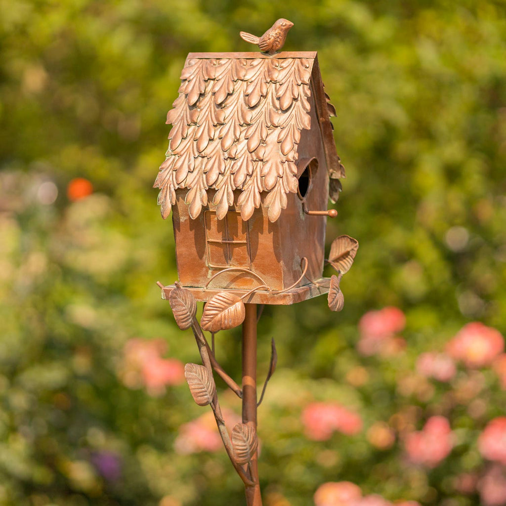 Tall Country Style Birdhouse Stakes- 4 Options