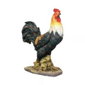 22.4 In. Rooster Garden Statues- Large Concrete Garden Sculptures and Statues Chicken Decorations for Outdoor Home Decor