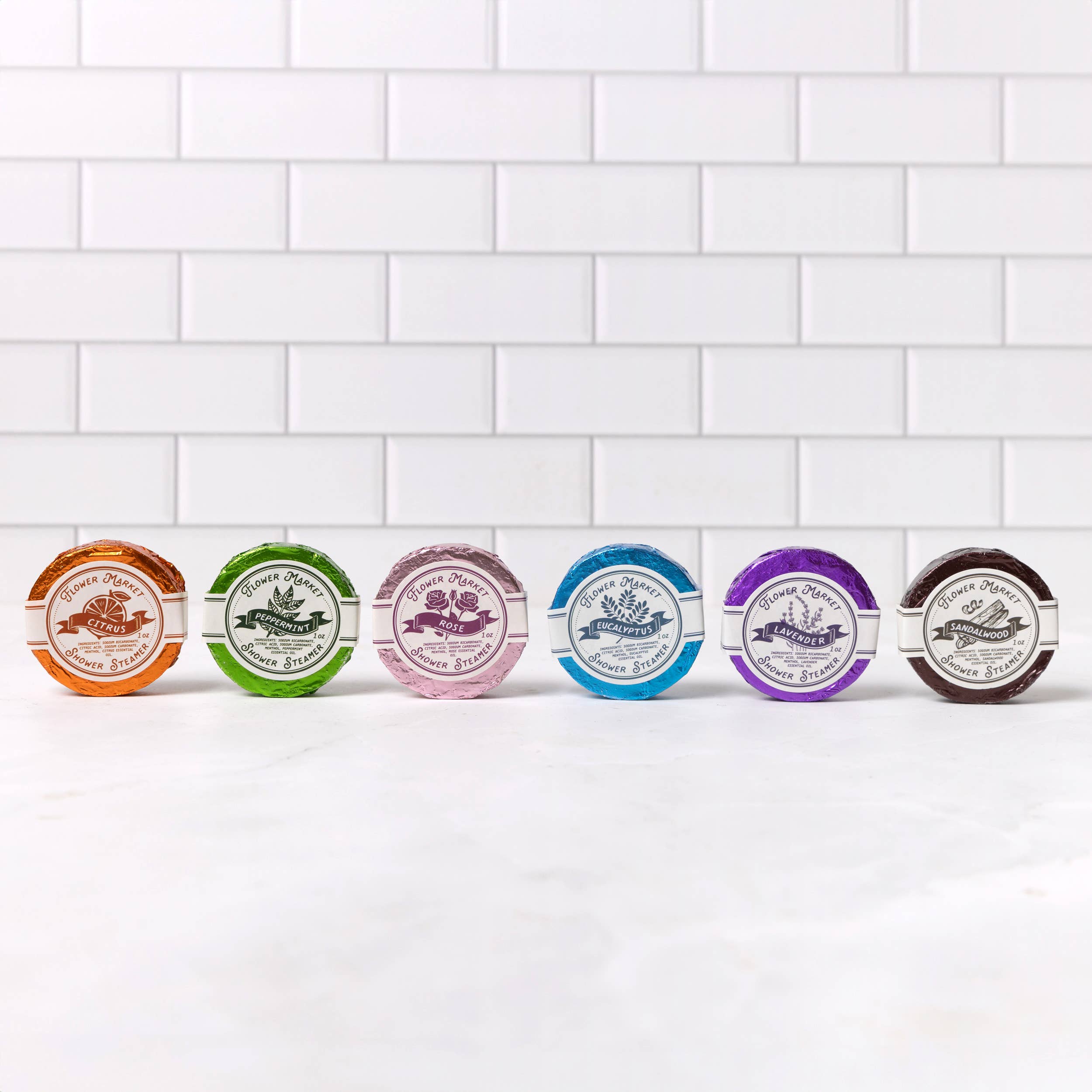 Boxed Shower Steamers – 8-Piece Aromatherapy Set