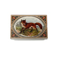 Red Fox Printed Soapstone Box | Jewelry storage