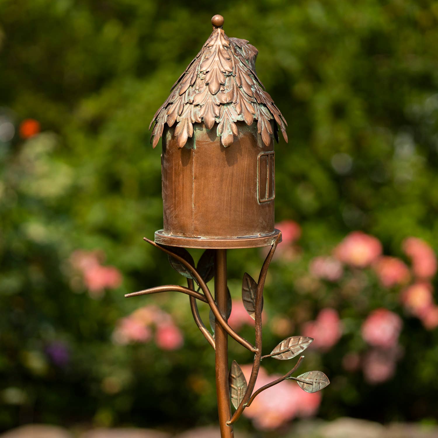 Tall Country Style Birdhouse Stakes- 4 Options