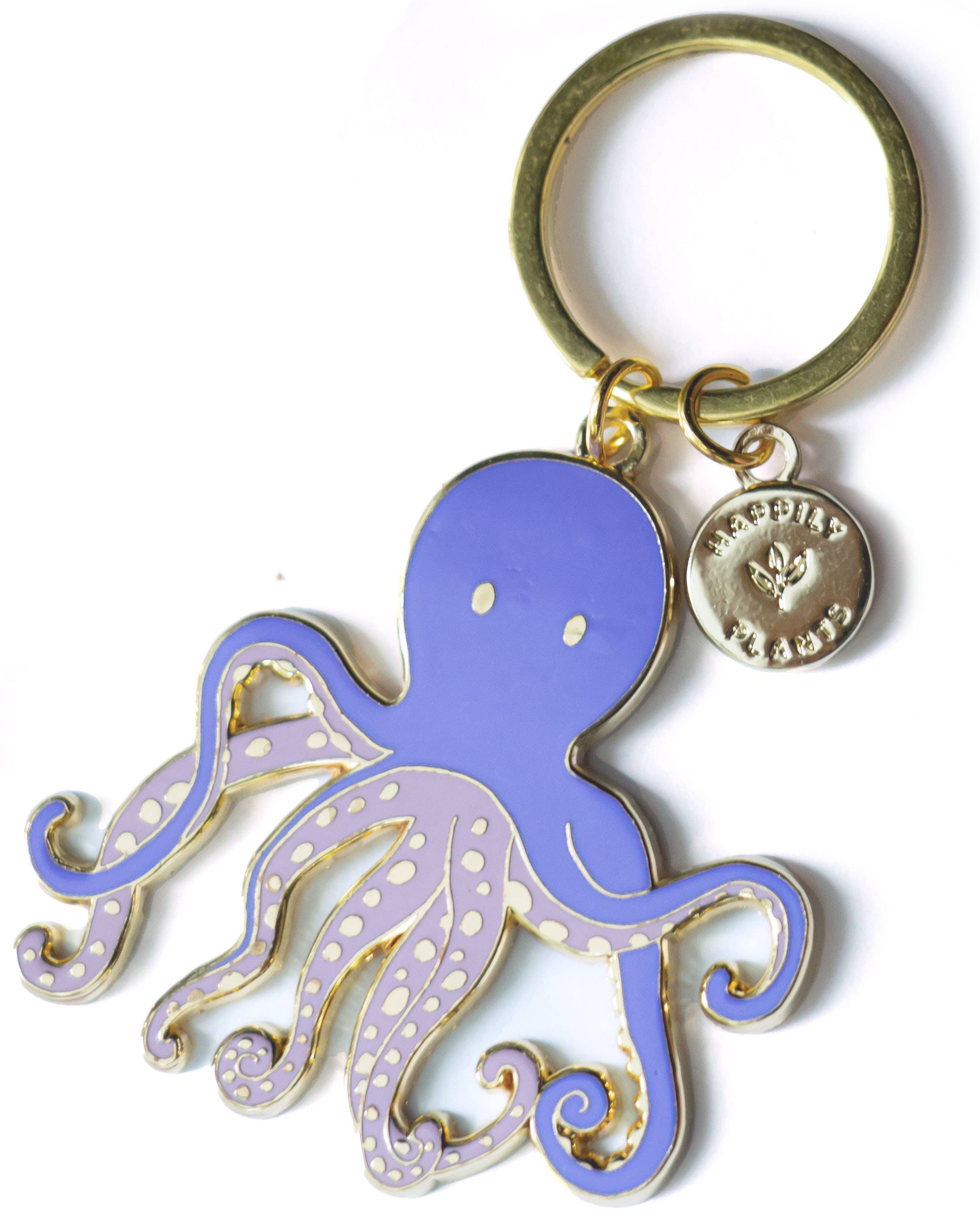 Octopus Keychain & Bag Charm, Beach Gifts