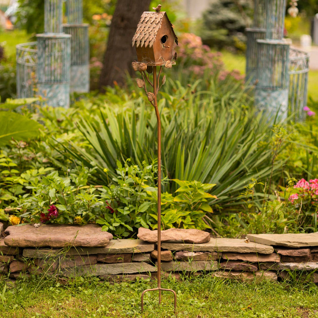 Tall Country Style Birdhouse Stakes- 4 Options