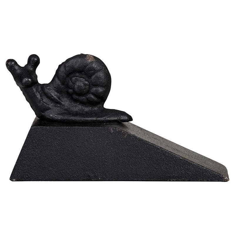 Animal Door Stop, Cast Iron, Black