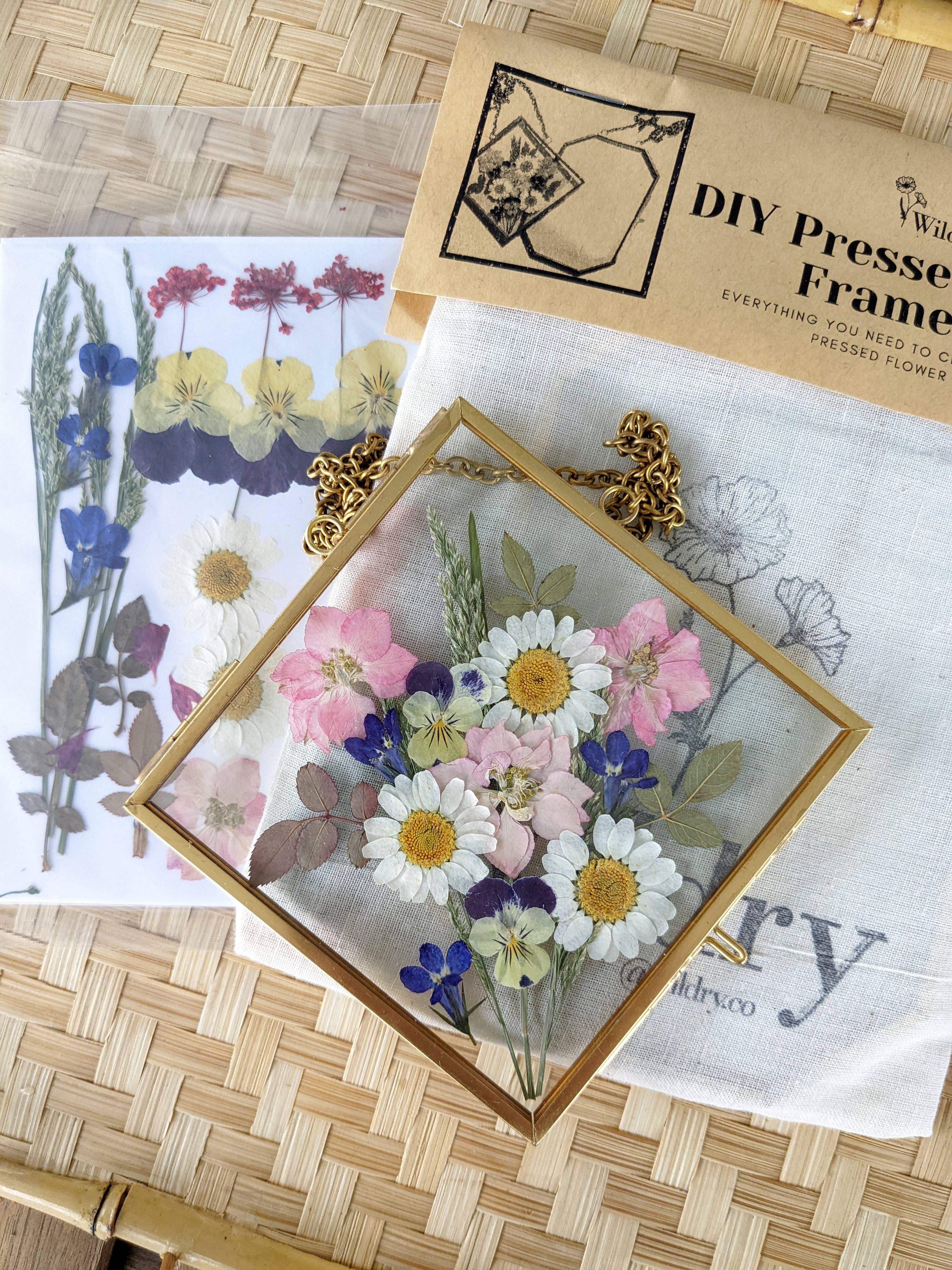DIY Pressed Flower Frame Kits