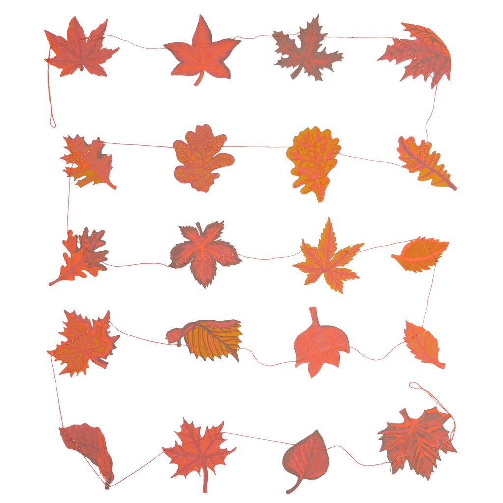 AUTUMN LEAVES SEWN GARLAND