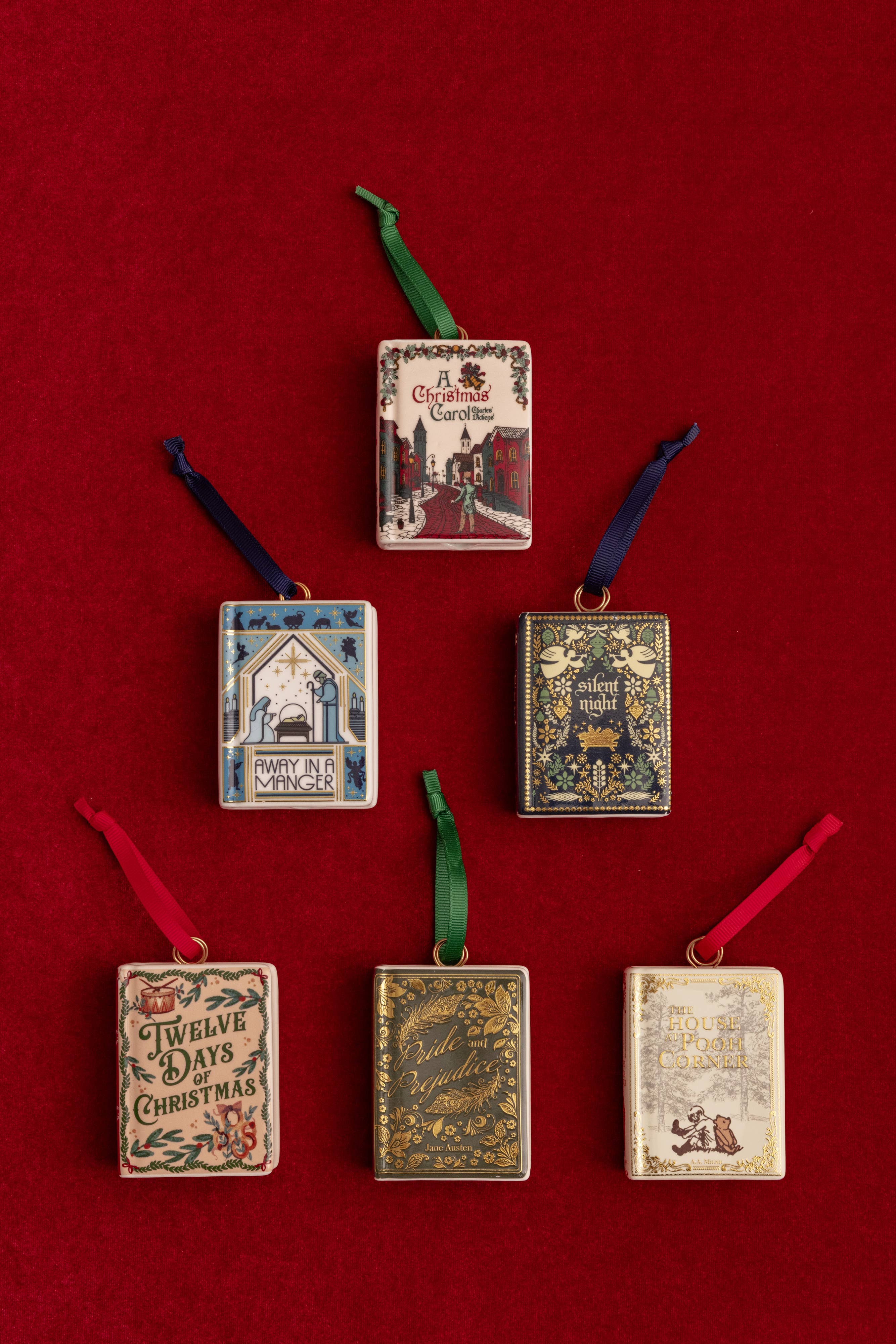 Ceramic Book Ornament, Pride and Prejudice