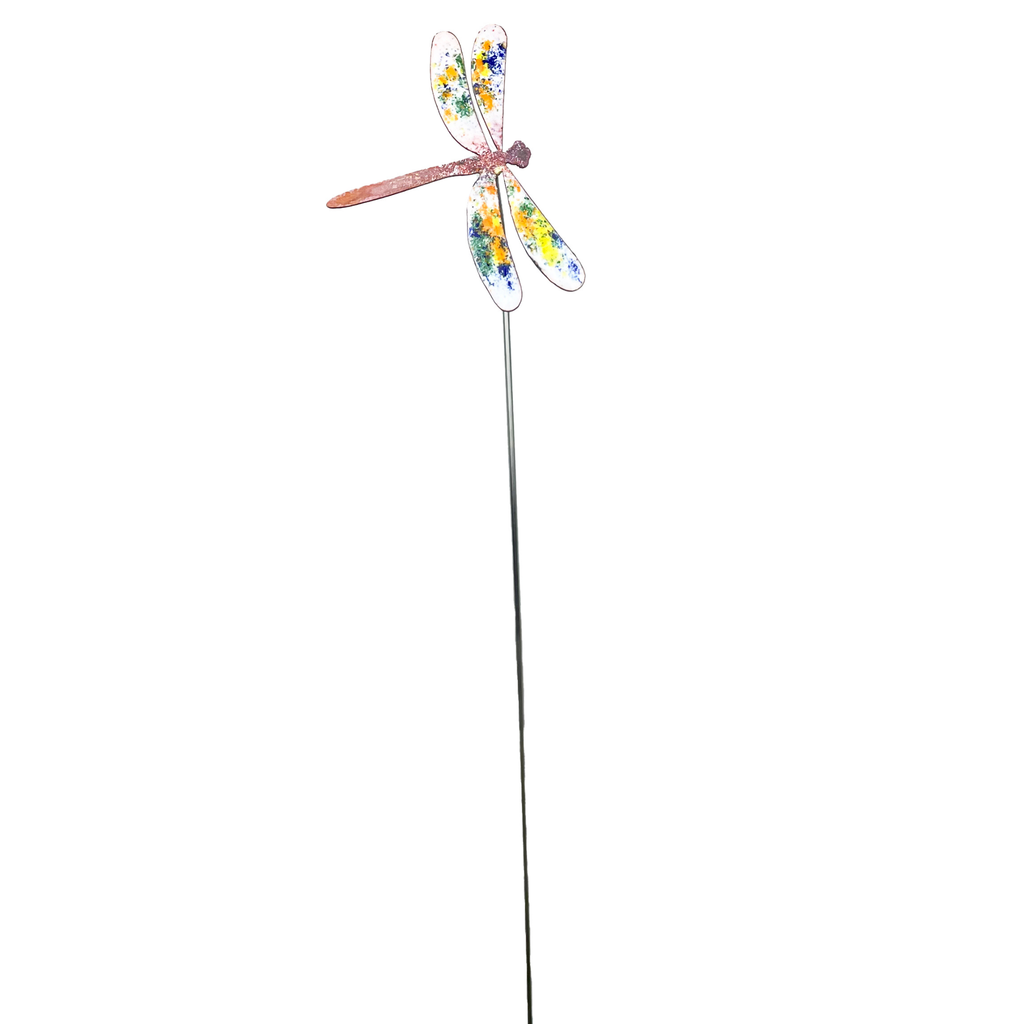 Small Copper Enamel Dragonflies