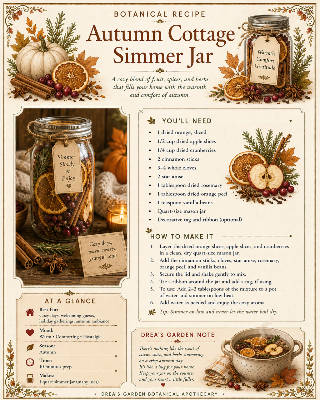 Late Summer Botanical Collection