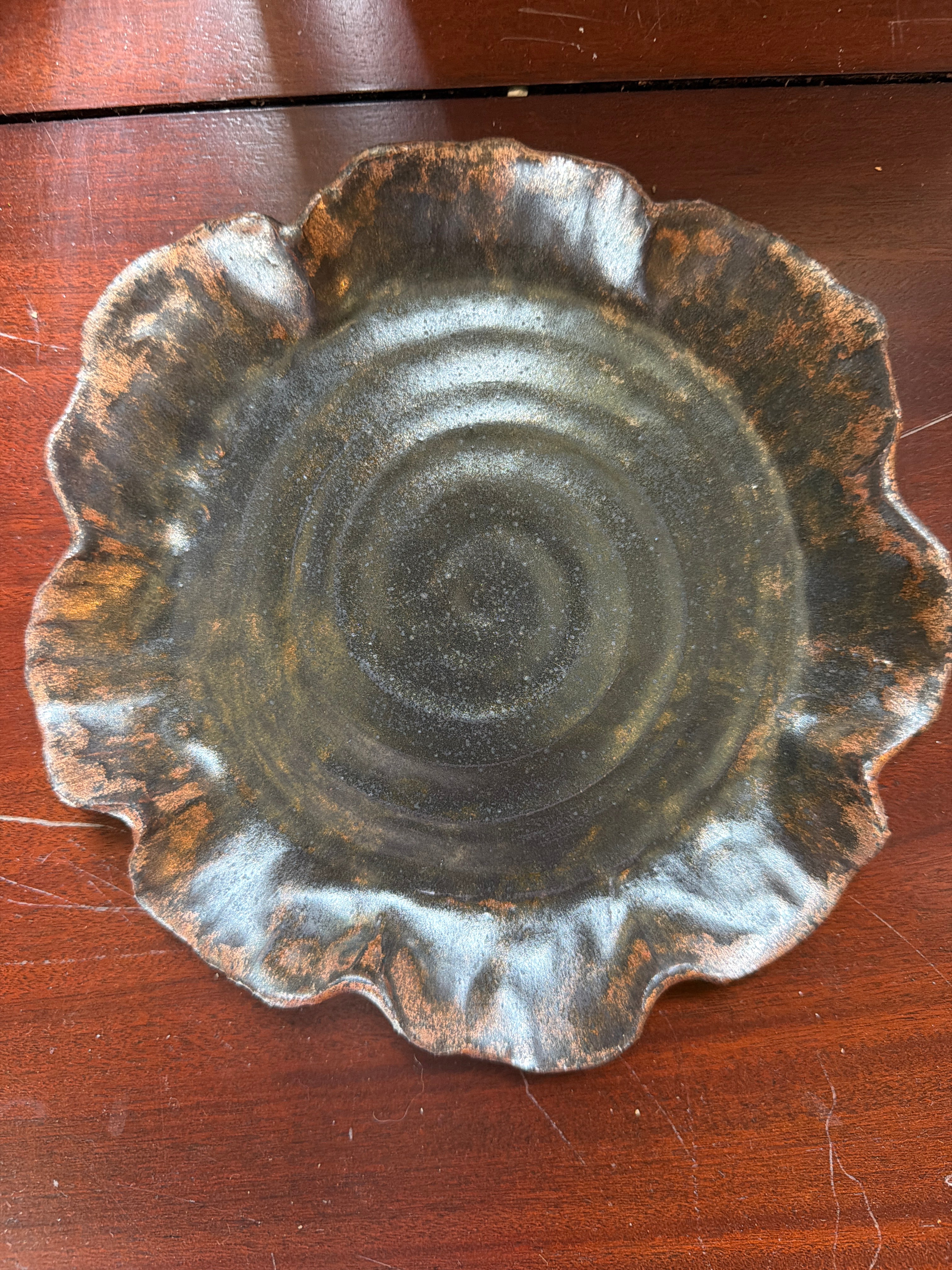 Fluted Plate
