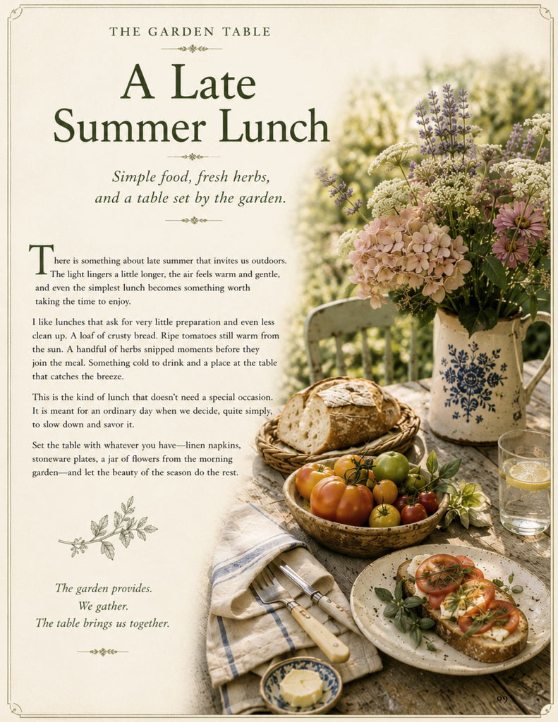The Garden Journal - Late Summer 2026 · Issue One- Digital Collections