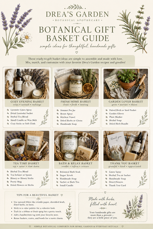 Botanical Gift Making Printables Kit