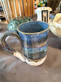 Large Blue Mug