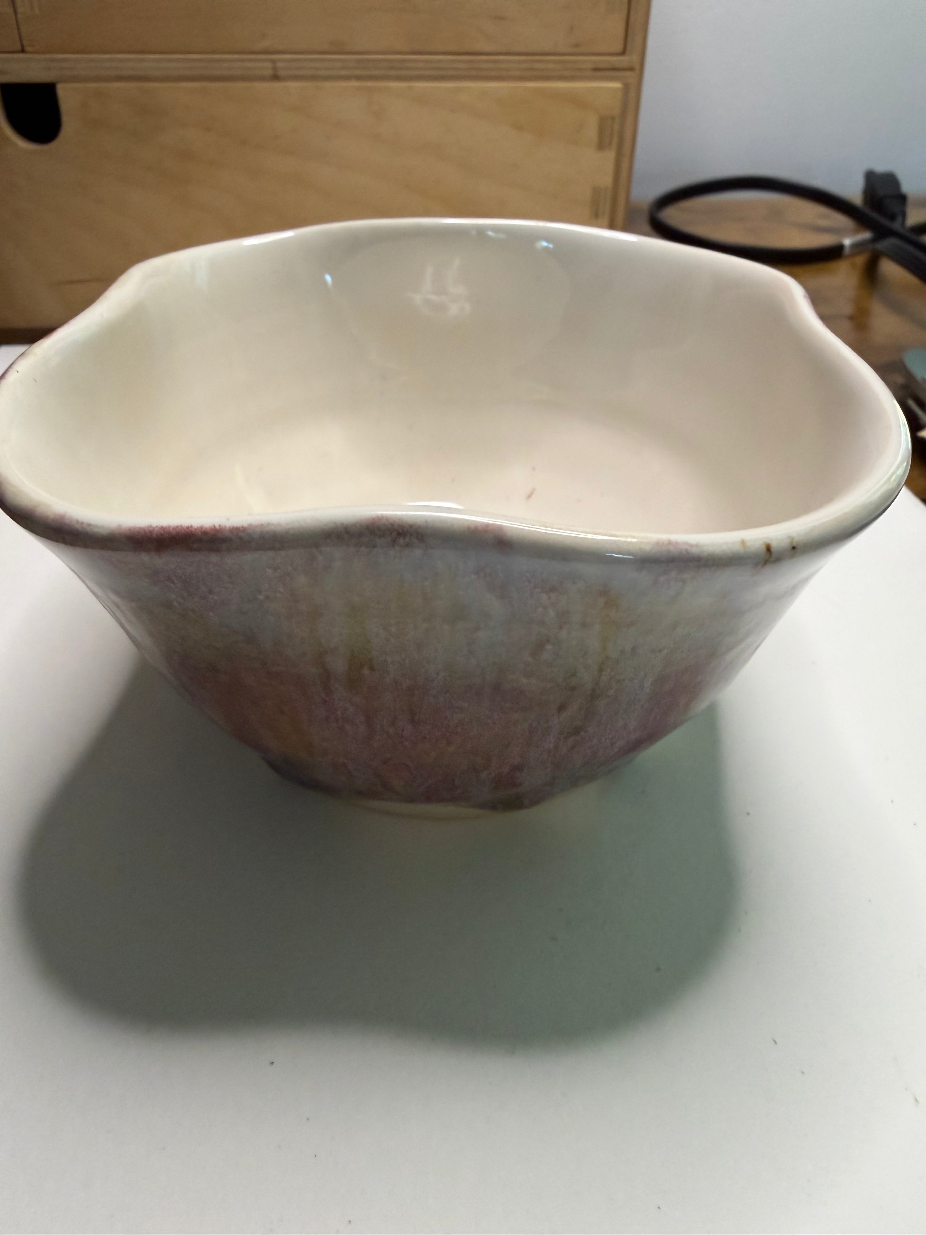 Hell Mountain Pottery Small Rose Bowl