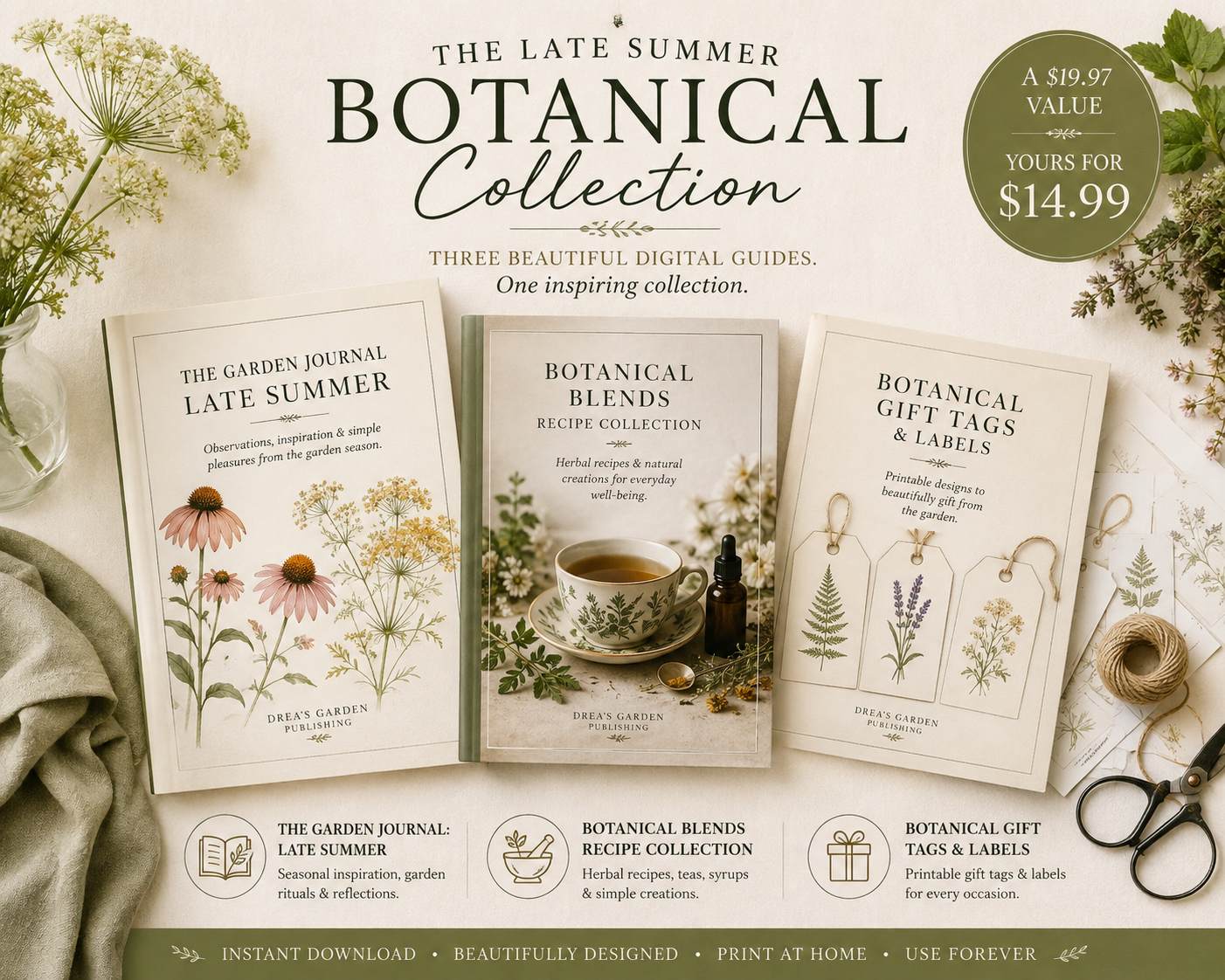 Late Summer Botanical Collection
