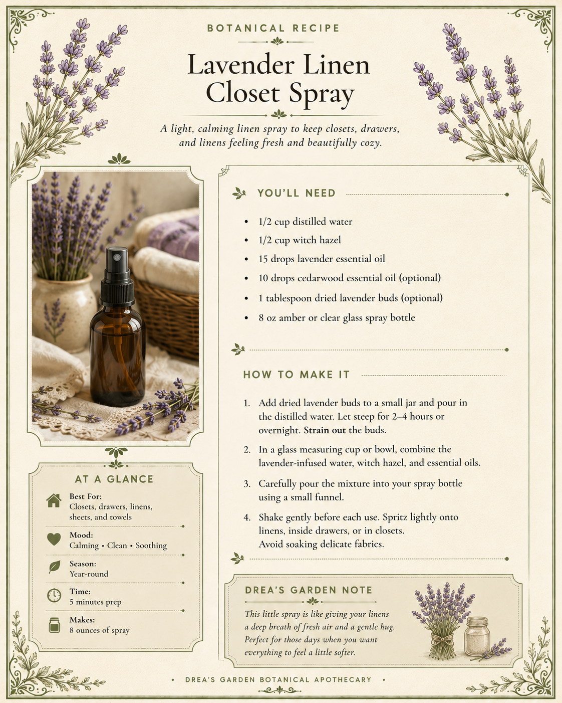 The Cozy Botanical Aromatherapy Recipe Book