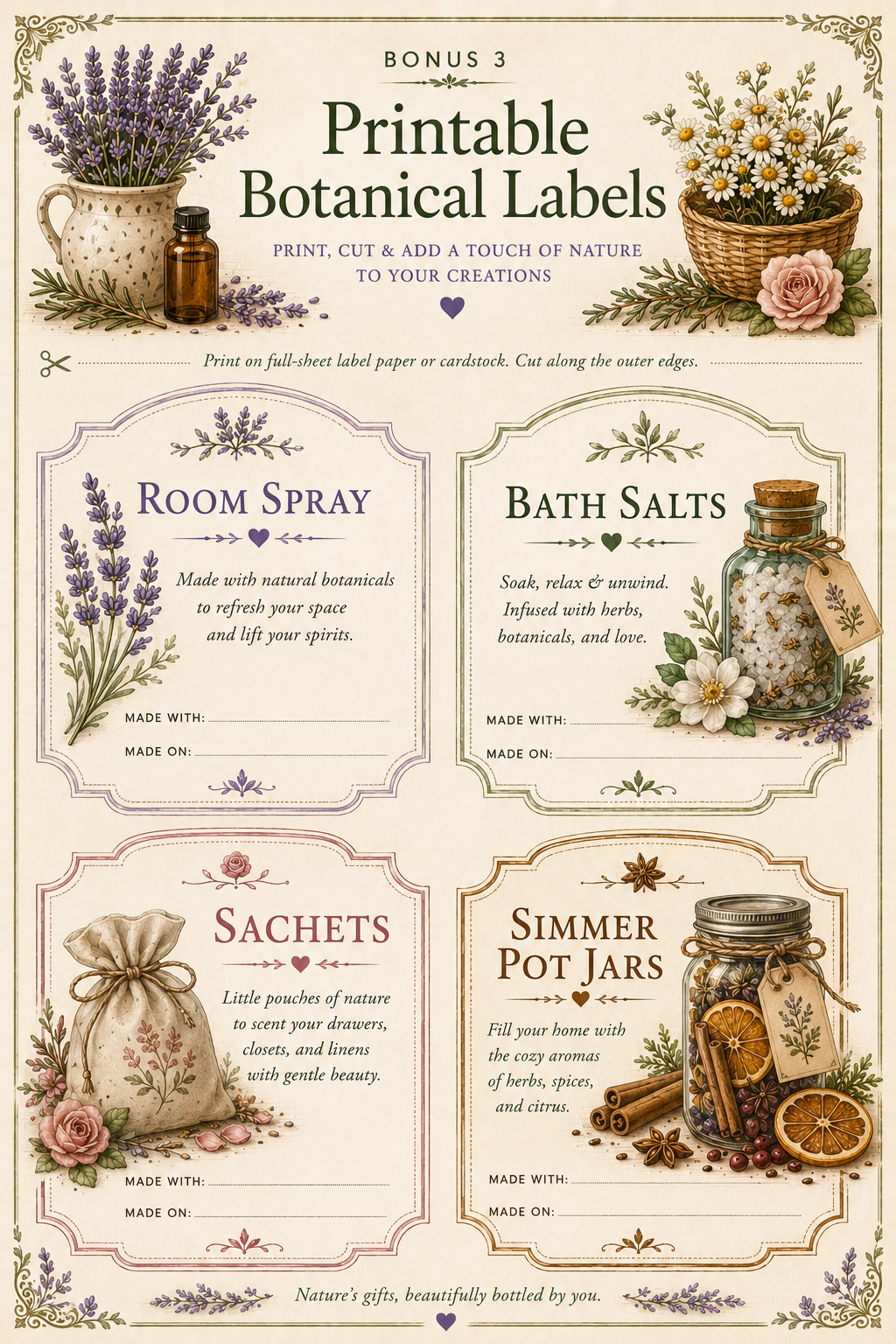 Late Summer Botanical Collection