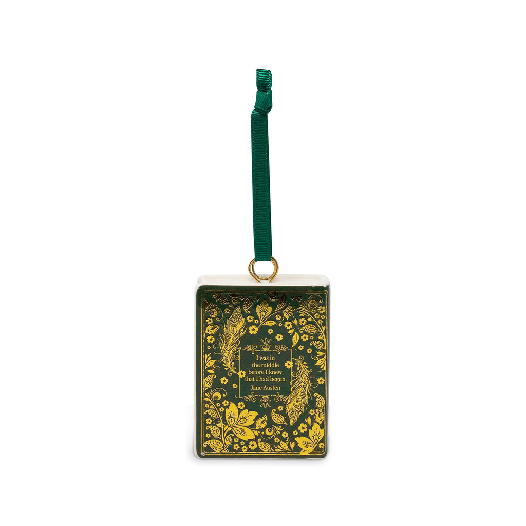 Ceramic Book Ornament, Pride and Prejudice