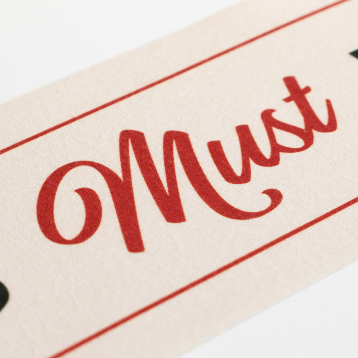 This Must Be The Place Felt Sign Banner