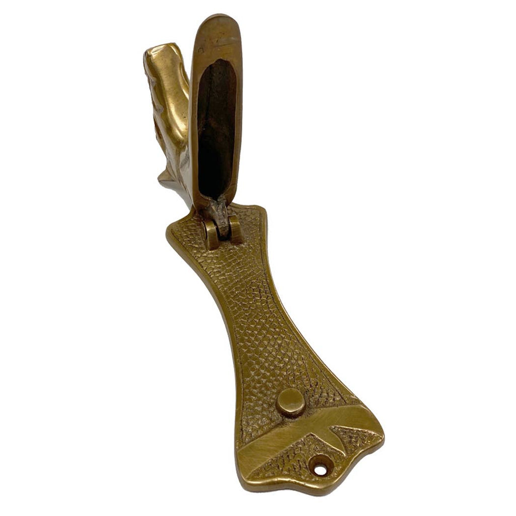 Antiqued Brass Horse Head Door Knocker | Home Accents