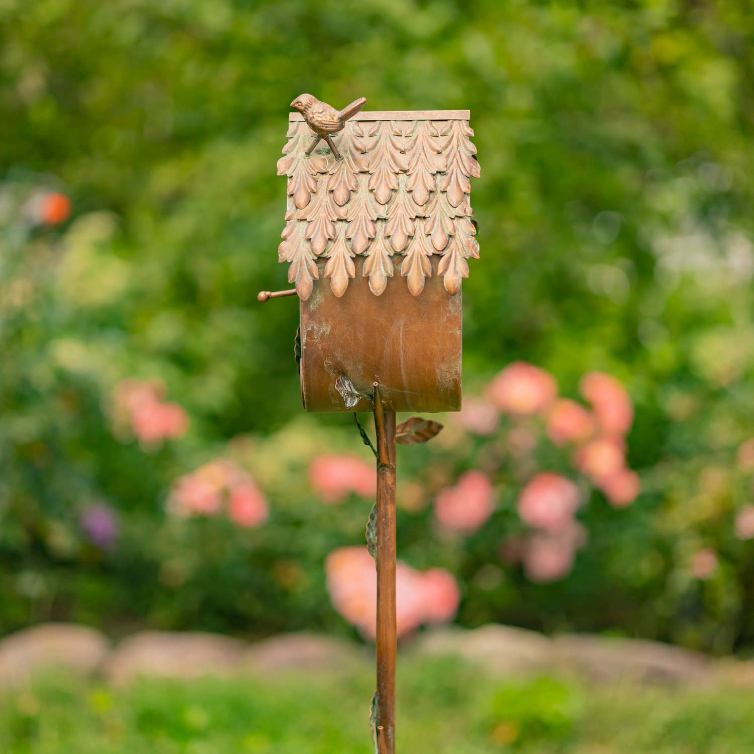 Tall Country Style Birdhouse Stakes- 4 Options